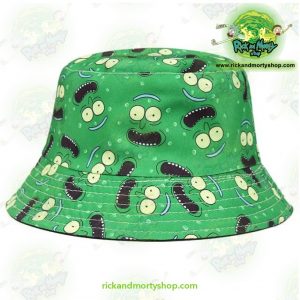 Top 7 Rick and Morty Hats 2021 - Cute Pickle Rick Bucket Hat