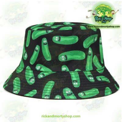 Many Pickle Rick Bucket Hat