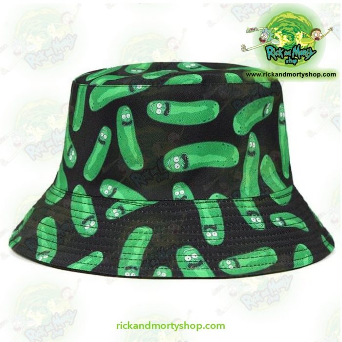 Many Pickle Rick Bucket Hat