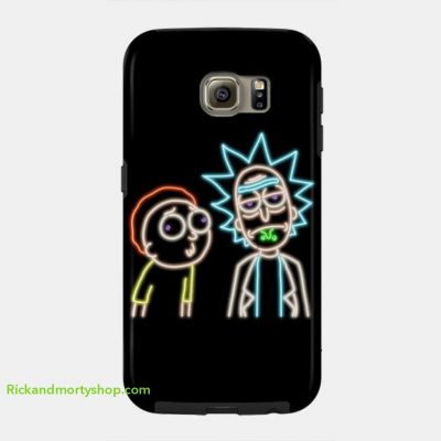 Neon Rick and Morty