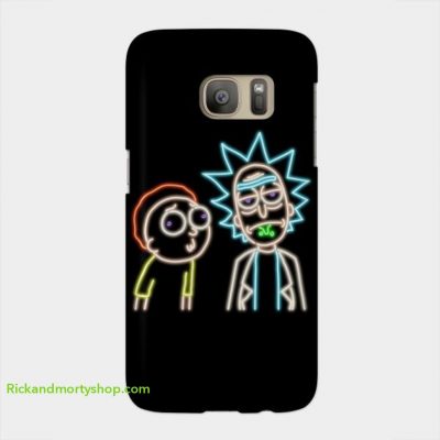 Neon Rick and Morty