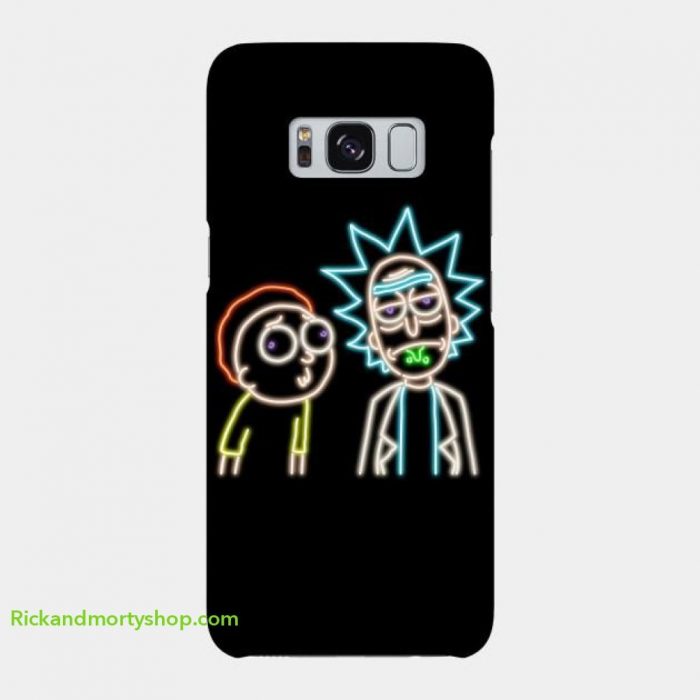 Neon Rick and Morty