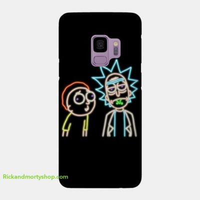 Neon Rick and Morty