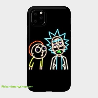Neon Rick and Morty