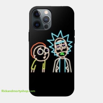 Neon Rick and Morty