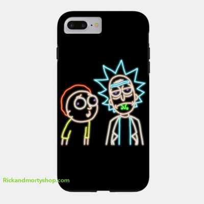 Neon Rick and Morty