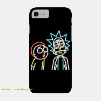 Neon Rick and Morty