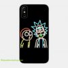 Neon Rick and Morty