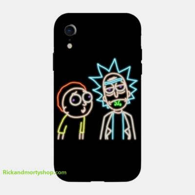 Neon Rick and Morty