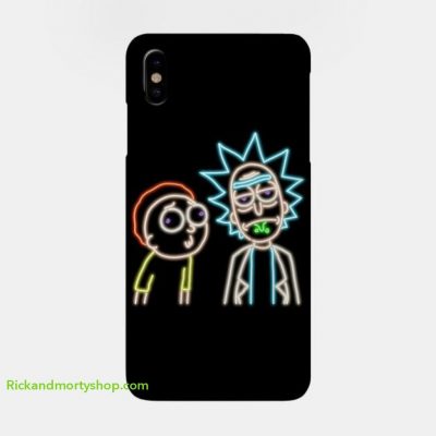 Neon Rick and Morty