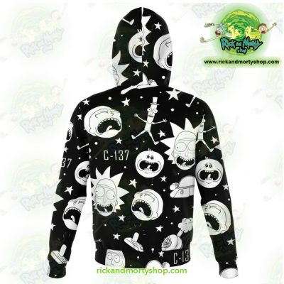 Rick And Morty 3D Hoodie Crazy C137 Athletic - Aop