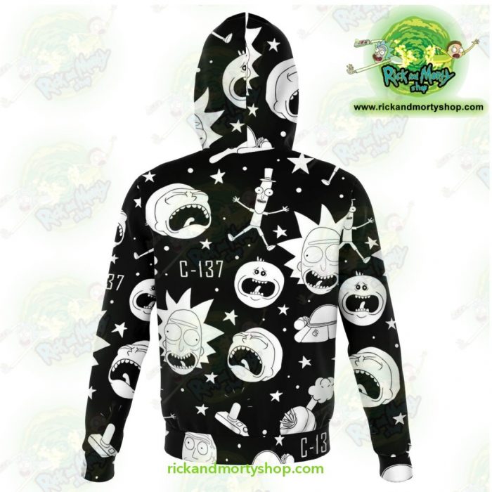 Rick And Morty 3D Hoodie Crazy C137 Athletic - Aop