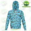Rick And Morty 3D Hoodie Many Meeseeks Xs Athletic - Aop