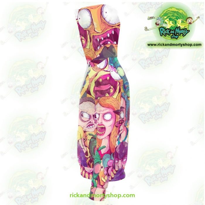 Rick And Morty 3D Hoodie Water Color Style Athletic - Aop