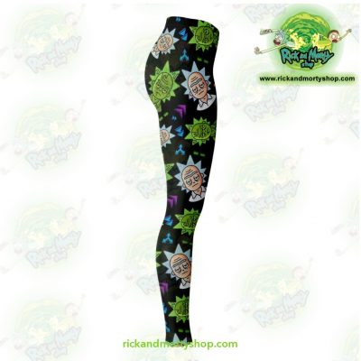 Rick And Morty 3D Legging - Cute Face Sanchez Leggings Aop