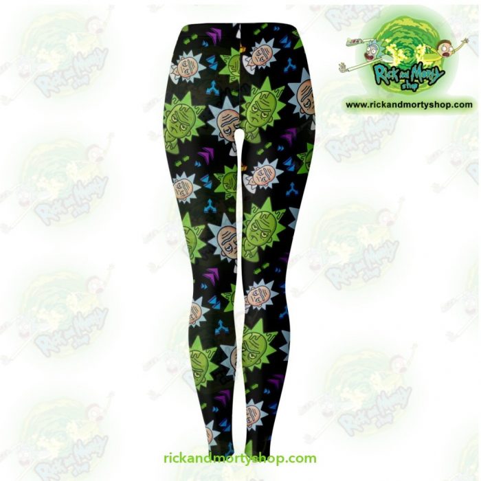 Rick And Morty 3D Legging - Cute Face Sanchez Leggings Aop