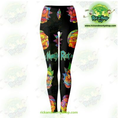 Rick And Morty Alien 3D Legging Xs Leggings - Aop