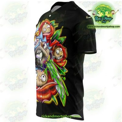 Rick And Morty Baseball Jersey - 3D Design Streetwear Aop
