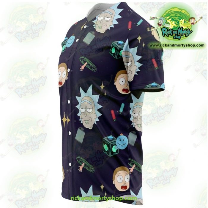Rick And Morty Baseball Jersey Cute Fashion - Aop