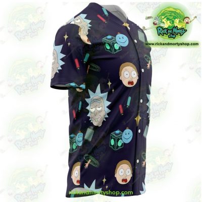 Rick And Morty Baseball Jersey Cute Fashion - Aop