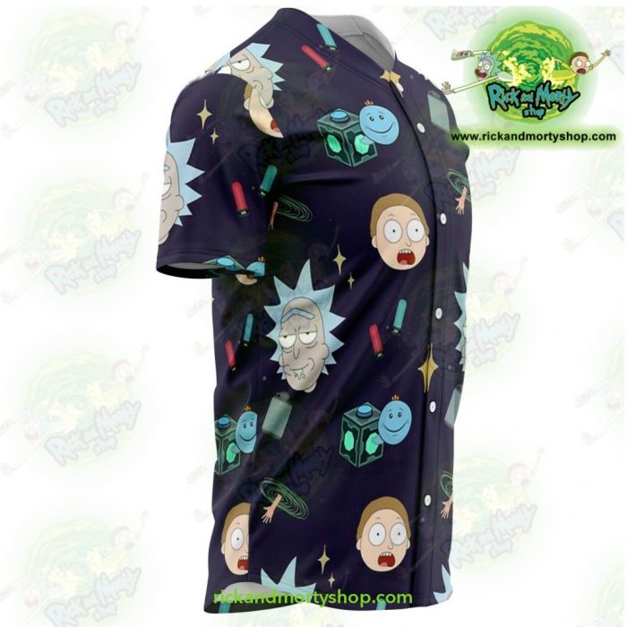 Rick And Morty Baseball Jersey Cute Fashion - Aop