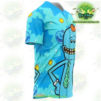 Rick And Morty Baseball Jersey Meeseeks Cute - Aop