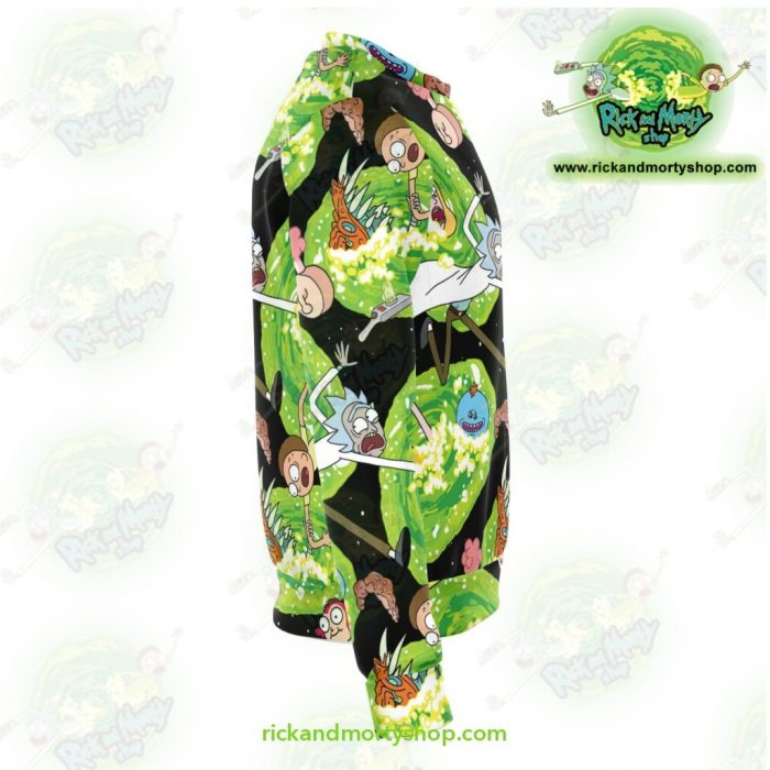 Rick And Morty Colorfull 3D Sweatshirt Athletic - Aop