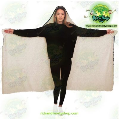 Rick And Morty Constellation Hooded Blanket - Aop