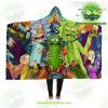 Rick And Morty Hooded Blanket - 3D Gun 2021 Adult / Premium Sherpa Aop