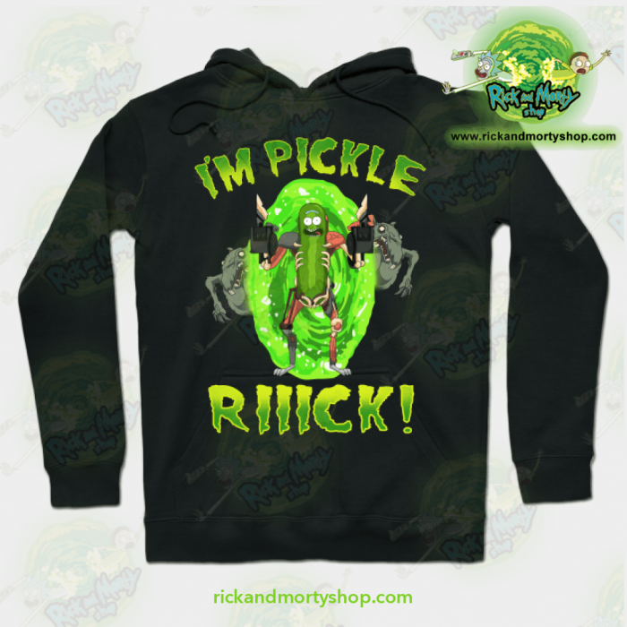 Rick And Morty Hoodie - Im Pickle Rick! Black / S Athletic Aop
