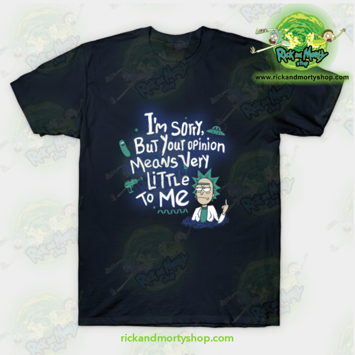 Rick And Morty I Am Sorry T-Shirt Navy / S T-Shirt