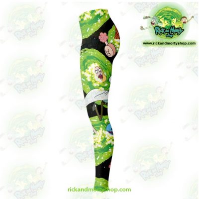 Rick And Morty Legging Colorfull 3D Fashion Leggings - Aop