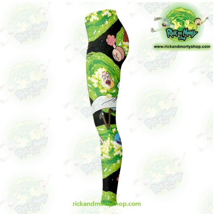 Rick And Morty Legging Colorfull 3D Fashion Leggings - Aop