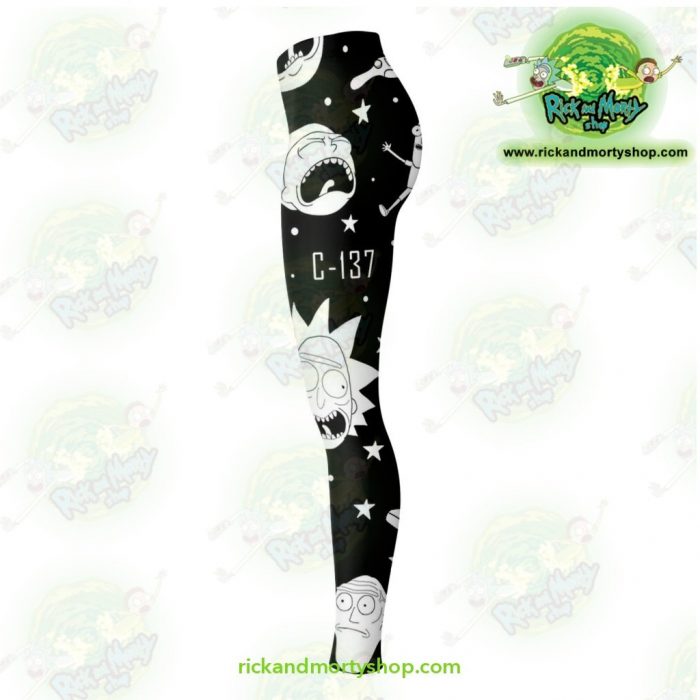 Rick And Morty Legging Crazy C137 Leggings - Aop