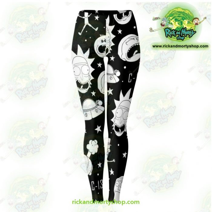 Rick And Morty Legging Crazy C137 Xs Leggings - Aop