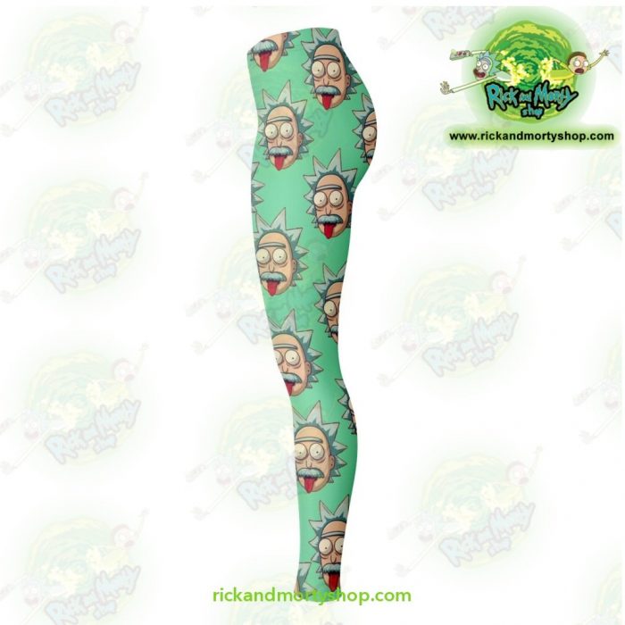 Rick And Morty Legging - Funny Face Sanchez Leggings Aop