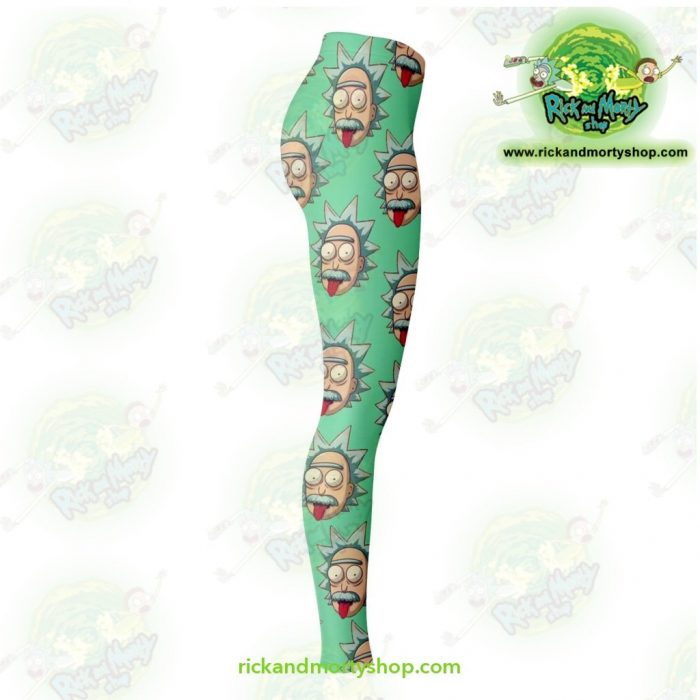 Rick And Morty Legging - Funny Face Sanchez Leggings Aop