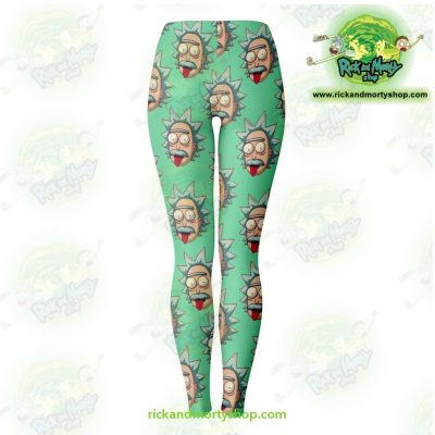 Rick And Morty Legging - Funny Face Sanchez Leggings Aop