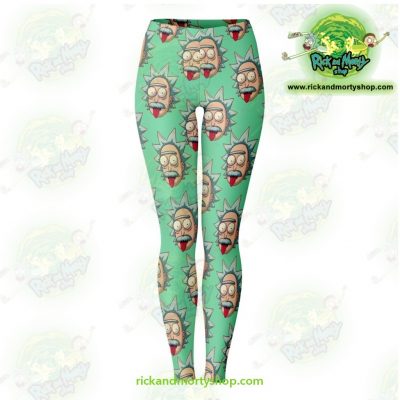 Rick And Morty Legging - Funny Face Sanchez Xs Leggings Aop