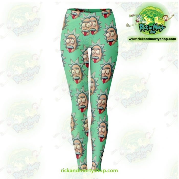 Rick And Morty Legging - Funny Face Sanchez Xs Leggings Aop