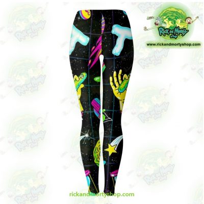 Rick And Morty Universe 3D Legging Leggings - Aop