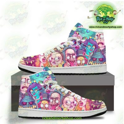 Rick And Morty Watercolor Custom Jordan Sneakers Men / Us6.5 Jd