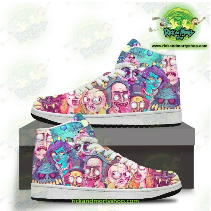 Rick And Morty Watercolor Custom Jordan Sneakers Men / Us6.5 Jd