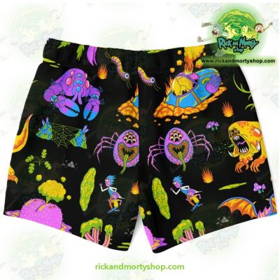 Rick & Morty Alien Swim Trunk Trunks Men - Aop