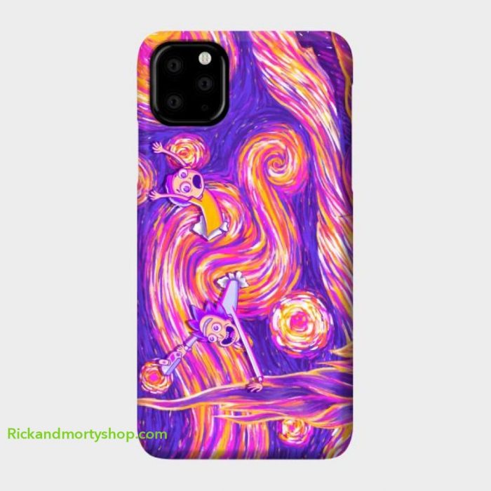 Rick, morty and Van Gogh
