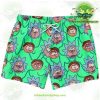 Rick & Morty Facial Expression Swim Trunk Xs Trunks Men - Aop