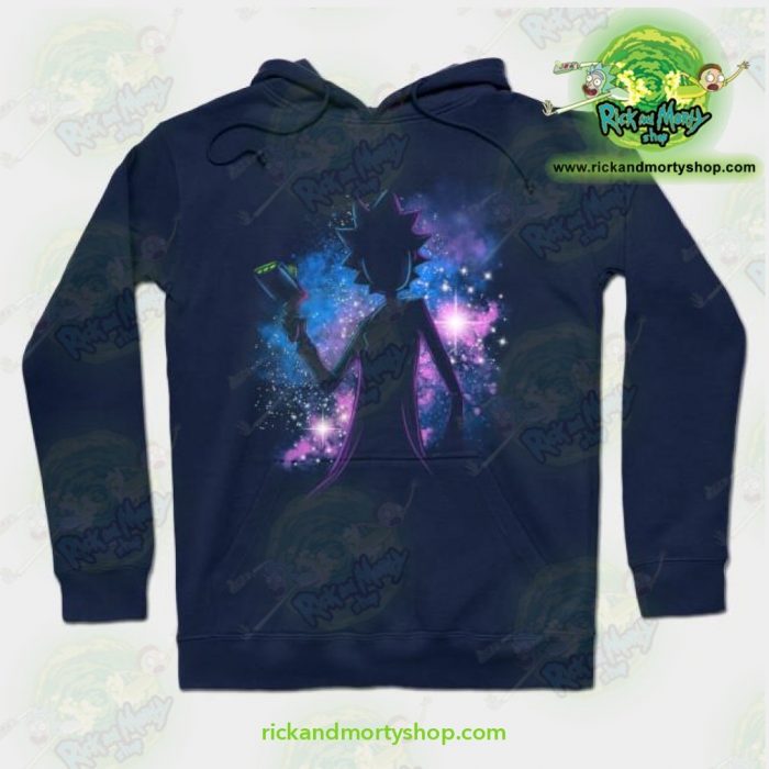 Rick & Morty Hoodie - Galaxy Sanchez Navy Blue / S Athletic Aop