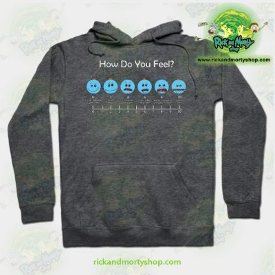Rick & Morty Hoodie - How Do You Feel Meeseeks Grey / S Athletic Aop