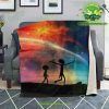 Rick & Morty Microfleece Blanket Red Sky Premium - Aop