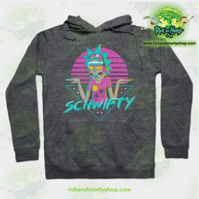 Rick & Morty Rad Schwifty Hoodie Grey / S Athletic - Aop